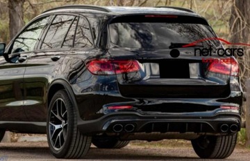 фото thumb №13, Диффузор наконечник mercedes glc suv x253 19- amg glc43 b