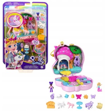 POLLY POCKET DOLL ЕДИНОРОГ ЛЕСНОЙ игровой набор НА ПОДАРОК ​​НА ДЕНЬ ДЕТИ