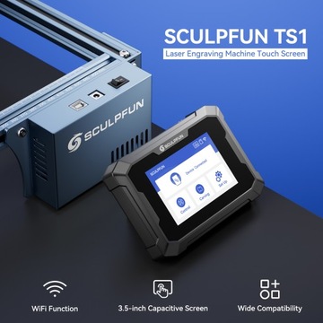 Терминал управления приложениями Sculpfun TS1 3,5 дюйма с сенсорным экраном