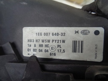фото thumb №6, Фара правый opel astra ii g 1eg007640-32 европа