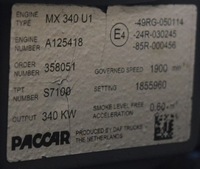 фото thumb №9, Kompletny двигатель mx 340 daf xf cf 105 410 km