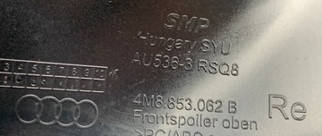 фото thumb №13, Audi rsq8 спойлер планка бампера правая перед