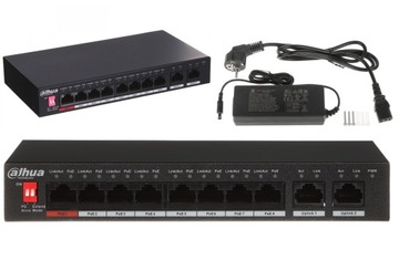 POE-КОММУТАТОР PFS3010-8ET-96-V2 8-ПОРТОВЫЙ DAHUA