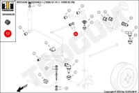 фото thumb №11, Втулка тяга reakc nissan terrano 86-07