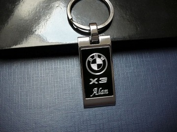БРЕЛОК BMW i M X 1 2 3 4 5 6 + гравировка
