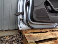 Двері праве перед передні комплектна  з скло audi a4 b8 2008- лак: ly5j Київ, фото thumb