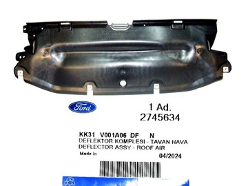 фото thumb №1, Впуск воздуха дефлектор защита бампера ford transit 2019 - привод зад