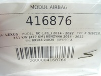 фото thumb №5, Модуль lexus rc 89183-24020 блок управления