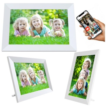 ДЕНВЕРСКАЯ ФОТОРАМКА ЦИФРОВАЯ ФОТОГРАФИЯ 10,1 ДЮЙМА APKA БЕЛАЯ ФОТОРАМКА