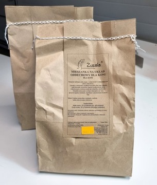 Zuzala zioła na kaszel dla koni 500g
