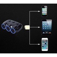 фото thumb №13, Зарядний пристрій автомобільна прикурювач адаптер живлення роз'єм розподільник струму stałego