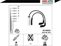 фото thumb №3, Дроти запалювання daewoo ngk