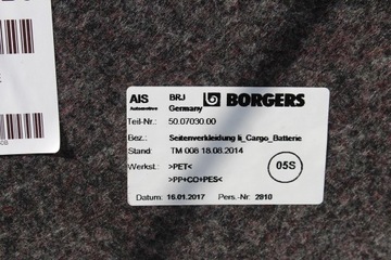 фото thumb №15, Vw passat b8 універсал боковина + килим багажника 3g9867427g 3g9867428j 3g9858831