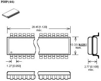 Адаптер 8/16-битный Flash Board SOP44 простой UFP 6.03