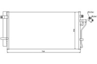 фото thumb №1, Nissens конденсатор кондиціонера hyundai sonata v 2.