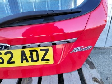 фото thumb №8, Крышка багажника ford fiesta mk7 vii годы 2008-2012 красная 3d 3 дверь