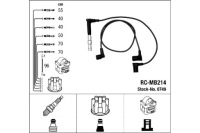 фото thumb №1, Ngk набір трубопровід запалювання mercedes 124 a124 124 c124 124
