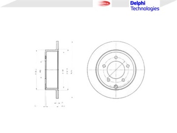 фото thumb №2, Диски тормозные 2szt jeep patriot 2.0 crd 4x4 mk