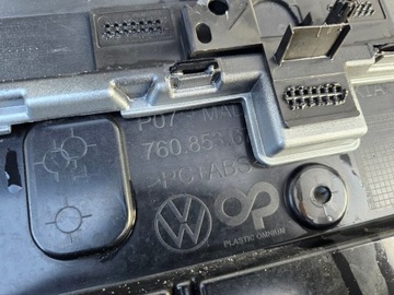 фото thumb №8, Vw touareg iii рестайлінг 760 r line бампер перед переднє решітка радіатора ґрати