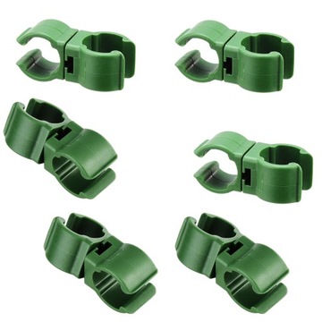 ŁĄCZNIK PRZEGŁUBOWY OBROTOWY 360° DO TYCZEK OGRODOWYCH ZŁĄCZKA 1,1mm 6sztuk