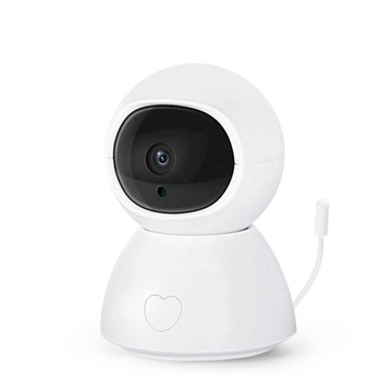ЭЛЕКТРОННАЯ ВРАЩАЮЩАЯСЯ КАМЕРА НЯНЯ ДАТЧИК ТЕМПЕРАТУРЫ WIFI TUYA SMART PL