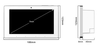 DEXON RADIO INTERNETOWE PODTYNKOWE Z BLUETOOTH SD