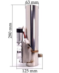 Электрическая дроссельная заслонка выхлоп на пульта 63mm с Разборки, фото thumb