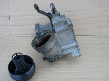 фото thumb №1, Audi a8 d2 рестайлинг 3.7 корпус фильтра масла 077115401h 077117021m