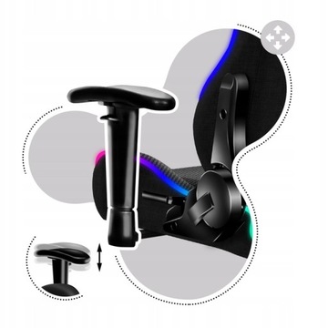 Игровое кресло HUZARO Ranger 6.0 RGB Черный