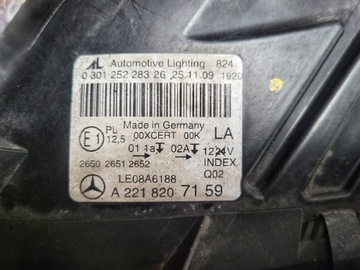 фото thumb №16, Mercedes w221 рестайлінг bi- ксенон ils ніч vision a2218207159 a2218207259