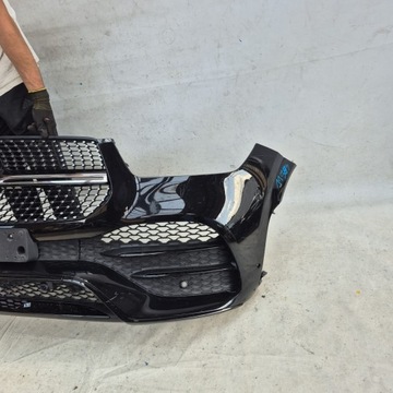 фото thumb №8, Mercedes gle w167 v167 amg 19- бампер перед переднее решётка радиатора решётка спойлер