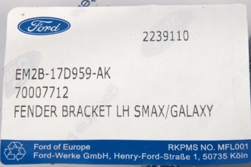 фото thumb №14, Ползун бампера левый перед ford s-max galaxy 2015-