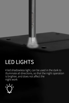 ЭЛЕКТРИЧЕСКАЯ ОТВЕРТКА АККУМУЛЯТОРНАЯ ОТВЕРТКА KS-882036 USB + 20 БИТ 23в1
