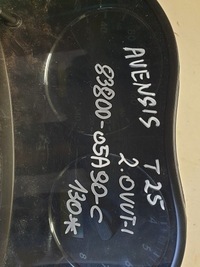 фото thumb №5, Лічильник прилади toyota avensis t25 2.0 vvti 83800-05a90-c