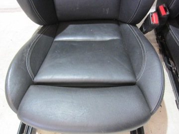 фото thumb №12, Bmw x3 f25 сидіння диван обшивки шкіра nevada чорна sport пам'ять 7255677