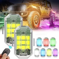 фото thumb №9, 2 szt бездротова лампа stroboskopowa led міцний білий + колір з pilot