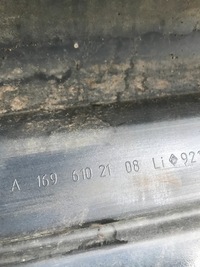 фото thumb №8, Молдинг поріг ліва mercedes w169 a1696102108