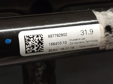 фото thumb №16, Bmw оригинальный номер 6884852 x5 g05 x6 g06 колыбель подрамник балка передней подвешивание