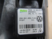 Vw t roc правый led drl перед передний Оригинал, фото thumb