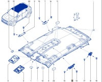 фото thumb №11, Крепление шторы воздушной левое dacia duster iii bigster 985k11888r