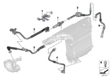 фото thumb №10, Шланг вентиляційний, відвідний бак пального bmw x3 m x4 m f97 f98 13908058621