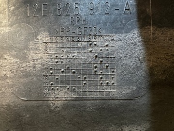 фото thumb №10, Vw e-up 12e плита захист pod бампер перед 12e825912a електрик 2013-