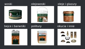 FIDDES Olej lniany gotowany do mebli drewna blatów Boiled Linseed Oil BLO1L