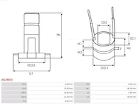 фото thumb №4, Кільце / komutator генератора asl9034