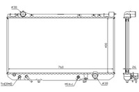 фото thumb №1, Nissens радиатор wody lexus ls 400 ucf10