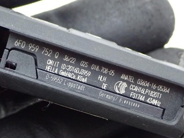 фото thumb №10, Замок зажигания 2x ключ европа комплект 5q1905865a 1k0905851 seat ibiza v 6f 23r