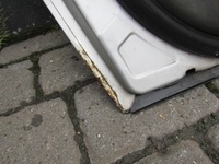 фото thumb №12, 1 mercedes w203 купе дверь левая передние водителя левый перед серебристый