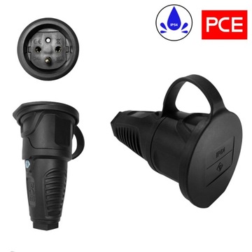 Przedłużacz polwinitowy H05VV-F 3x1,5 OWY PVC 3m
