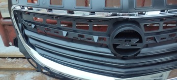 фото thumb №11, Opel insignia a рестайлінг 11.13-07.17 решітка перед решітка радіатора хром чорний 55d105-0