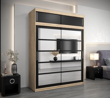 Шкаф-купе R2 180 см с удлинением